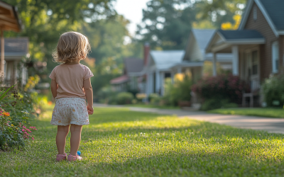 The little girl and her accident
